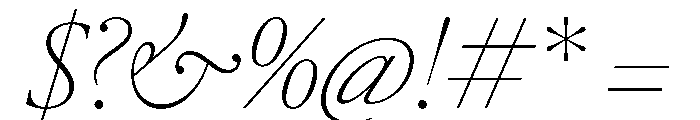 RomainduRoiItalicVAR CondensedThinContrastItalic Instance Font OTHER CHARS