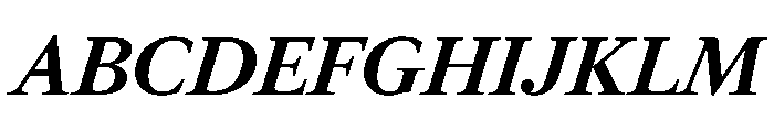 RomainduRoiItalicVAR ExtraBoldContrastItalic Instance Font UPPERCASE