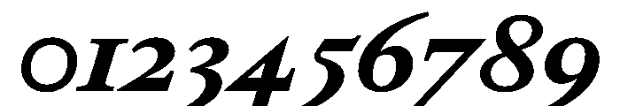 RomainduRoiItalicVAR ExtraBoldItalic Instance Font OTHER CHARS