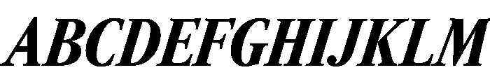 RomainduRoiItalicVAR ExtraCondensedBlackHighItalic Instance Font UPPERCASE