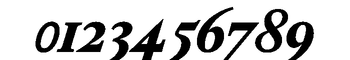 RomainduRoiItalicVAR ExtraCondensedBlackItalic Instance Font OTHER CHARS