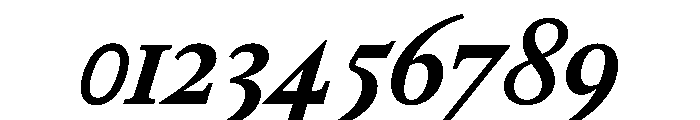 RomainduRoiItalicVAR ExtraCondensedBoldItalic Instance Font OTHER CHARS
