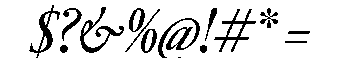 RomainduRoiItalicVAR ExtraCondensedContrastItalic Instance Font OTHER CHARS