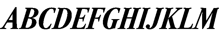 RomainduRoiItalicVAR ExtraCondensedExtraBoldContrastItalic Instance Font UPPERCASE