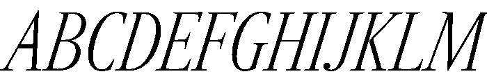 RomainduRoiItalicVAR ExtraCondensedExtraLightHighItalic Instance 59258807 Font UPPERCASE