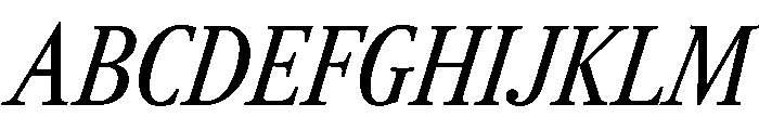 RomainduRoiItalicVAR ExtraCondensedItalic Instance Dc90d3dc Font UPPERCASE