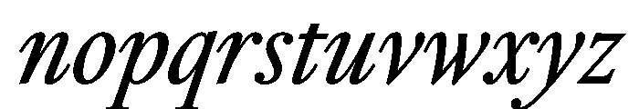 RomainduRoiItalicVAR ExtraCondensedItalic Instance Dc90d3dc Font LOWERCASE