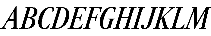 RomainduRoiItalicVAR ExtraCondensedMediumHighItalic Instance 43c219e8 Font UPPERCASE