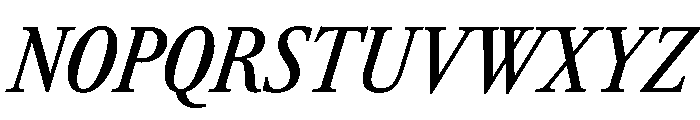 RomainduRoiItalicVAR ExtraCondensedMediumItalic Instance Ed1ae391 Font UPPERCASE