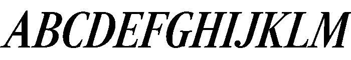 RomainduRoiItalicVAR ExtraCondensedSemiBoldHighItalic Instance 2aa8c8cd Font UPPERCASE
