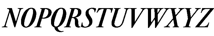 RomainduRoiItalicVAR ExtraCondensedSemiBoldHighItalic Instance 2aa8c8cd Font UPPERCASE