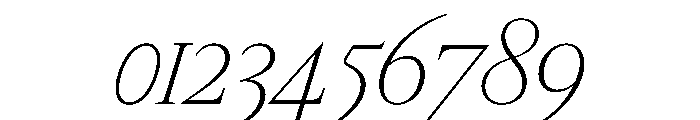 RomainduRoiItalicVAR ExtraCondensedThinContrastItalic Instance Font OTHER CHARS