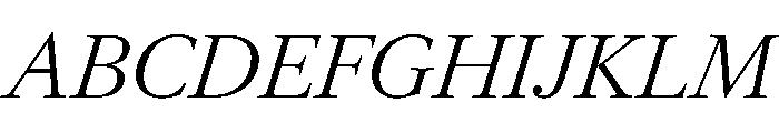RomainduRoiItalicVAR LightHighItalic Instance D2e4700b Font UPPERCASE