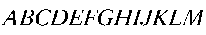 RomainduRoiItalicVAR MediumHighItalic Instance 3dca4fbd Font UPPERCASE
