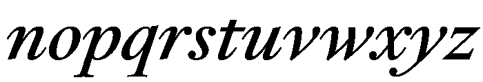RomainduRoiItalicVAR MediumHighItalic Instance 3dca4fbd Font LOWERCASE