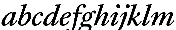 RomainduRoiItalicVAR MediumItalic Instance D1d0fd5c FONT