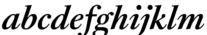 RomainduRoiItalicVAR SemiBoldHighItalic Instance FONT