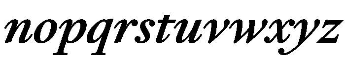 RomainduRoiItalicVAR SemiBoldItalic Instance 3b5d671b Font LOWERCASE