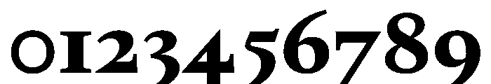 RomainduRoiVAR Black Instance Font OTHER CHARS