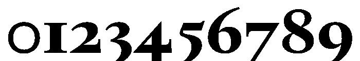 RomainduRoiVAR BlackContrast Instance Font OTHER CHARS