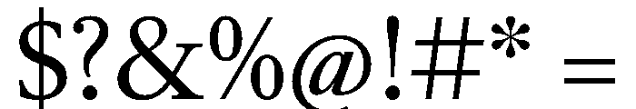 RomainduRoiVAR Condensed Instance Font OTHER CHARS