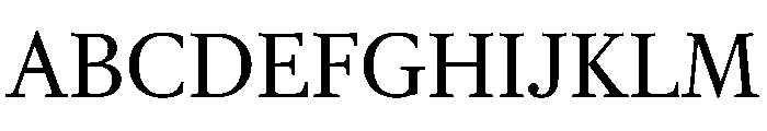RomainduRoiVAR Condensed Instance Font UPPERCASE