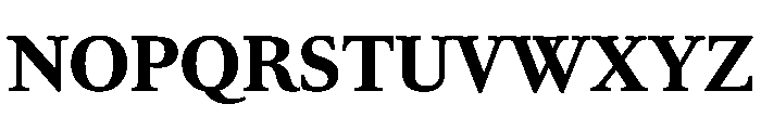 RomainduRoiVAR CondensedBlack Instance Font UPPERCASE