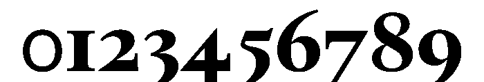 RomainduRoiVAR CondensedBlackContrast Instance Font OTHER CHARS