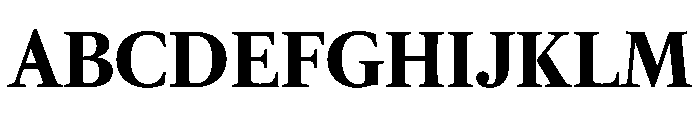 RomainduRoiVAR CondensedBlackContrast Instance Font UPPERCASE