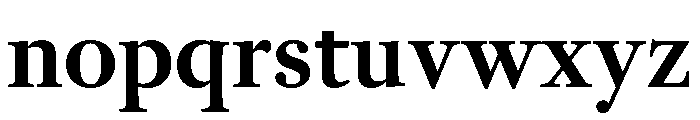 RomainduRoiVAR CondensedBoldContrast Instance Font LOWERCASE