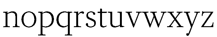 RomainduRoiVAR CondensedExtraLight Instance 6601cc20 Font LOWERCASE