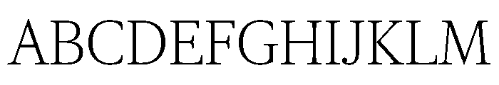 RomainduRoiVAR CondensedExtraLight Instance Font UPPERCASE