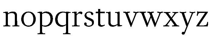 RomainduRoiVAR CondensedLight Instance 6d412bff Font LOWERCASE