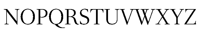 RomainduRoiVAR CondensedLightHigh Instance Font UPPERCASE