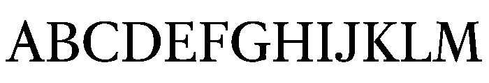 RomainduRoiVAR CondensedMedium Instance Font UPPERCASE