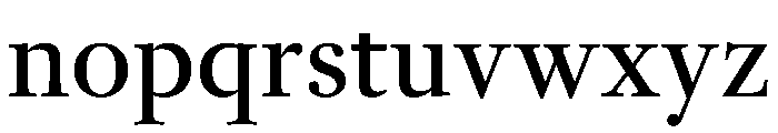RomainduRoiVAR CondensedMediumContrast Instance Font LOWERCASE