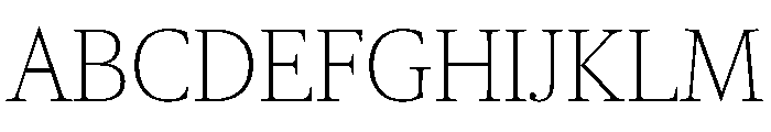 RomainduRoiVAR CondensedThin Instance 167e9d91 Font UPPERCASE