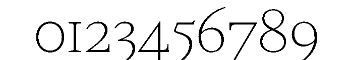 RomainduRoiVAR CondensedThin Instance Font OTHER CHARS