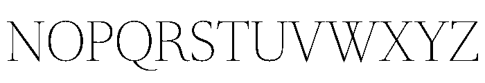 RomainduRoiVAR CondensedThinHigh Instance Font UPPERCASE