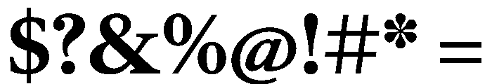 RomainduRoiVAR ExtraBold Instance Font OTHER CHARS