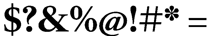 RomainduRoiVAR ExtraBoldContrast Instance Font OTHER CHARS