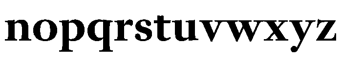 RomainduRoiVAR ExtraBoldHigh Instance Font LOWERCASE