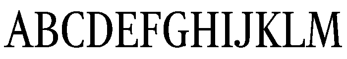 RomainduRoiVAR ExtraCondensed Instance Font UPPERCASE