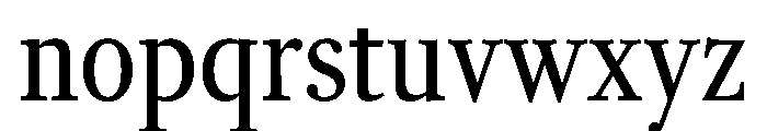 RomainduRoiVAR ExtraCondensed Instance Font LOWERCASE