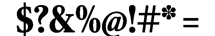 RomainduRoiVAR ExtraCondensedBlack Instance Font OTHER CHARS