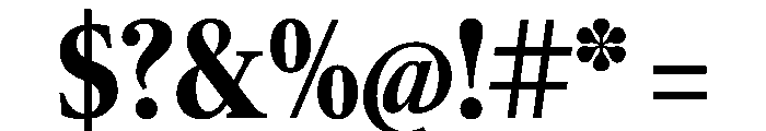 RomainduRoiVAR ExtraCondensedBlackContrast Instance Font OTHER CHARS