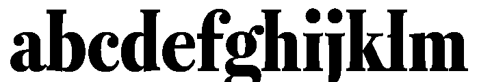 RomainduRoiVAR ExtraCondensedBlackContrast Instance FONT