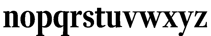 RomainduRoiVAR ExtraCondensedBoldHigh Instance Aa6433b4 Font LOWERCASE
