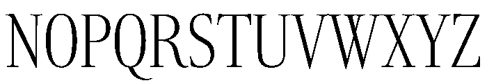 RomainduRoiVAR ExtraCondensedExtraLightHigh Instance F038638d Font UPPERCASE