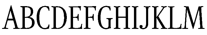 RomainduRoiVAR ExtraCondensedLight Instance Fb833f84 Font UPPERCASE